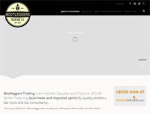 Tablet Screenshot of bootleggerstrading.com